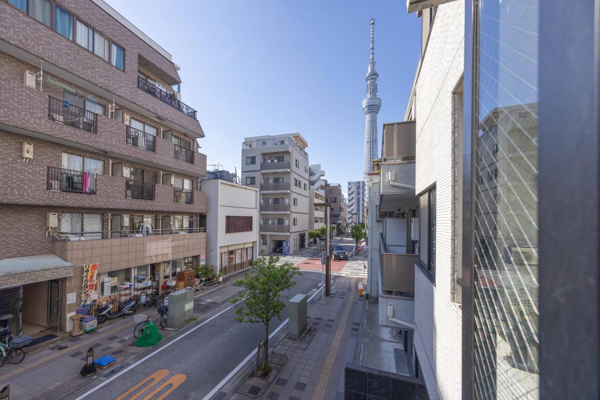 Skytree View Kinshicho - Self Check-In Only Appartement Tokio Buitenkant foto